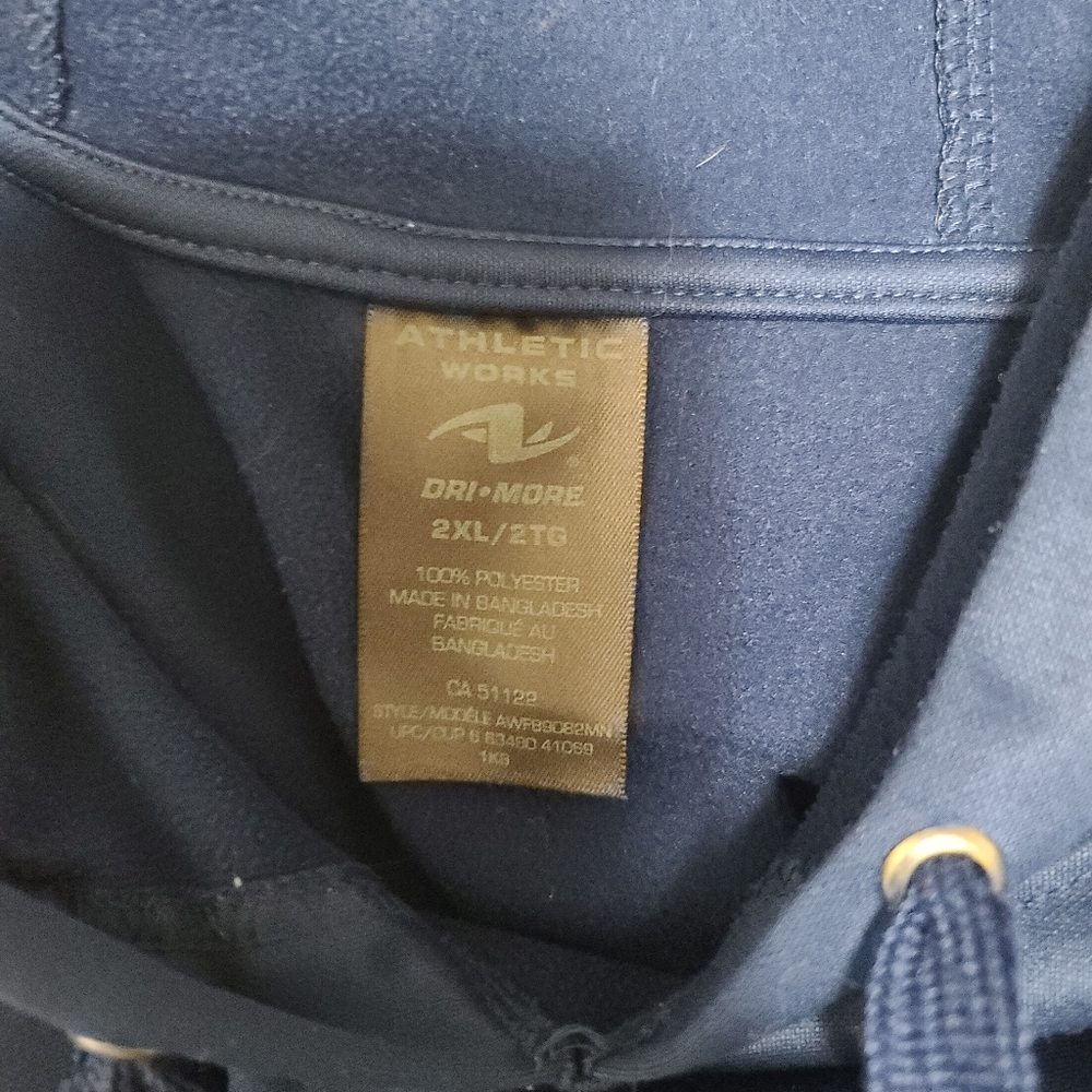 Athletic Works Blue Performance Jacket - Picture 6 of 6